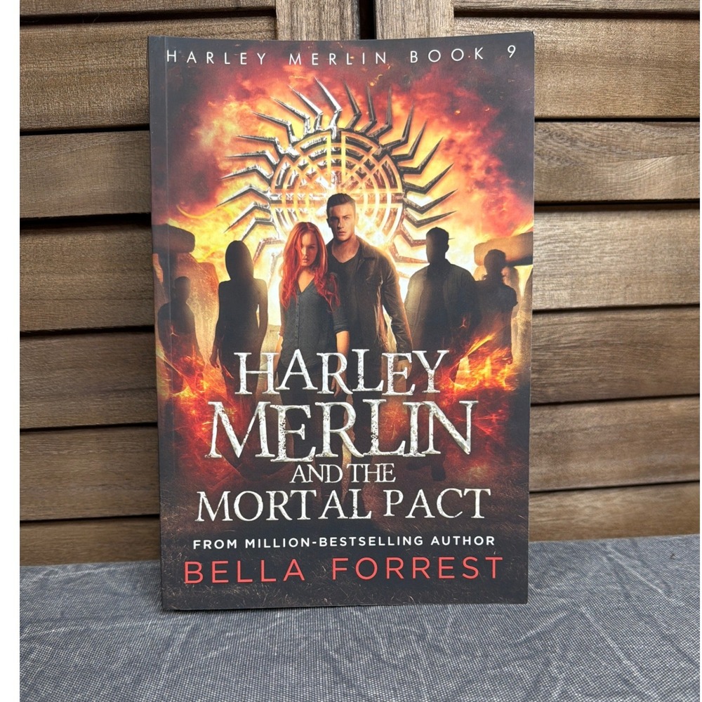 Bella Forrest Harley Merlin and the Mortal Pact Book 9 Paperback Urban Fantasy